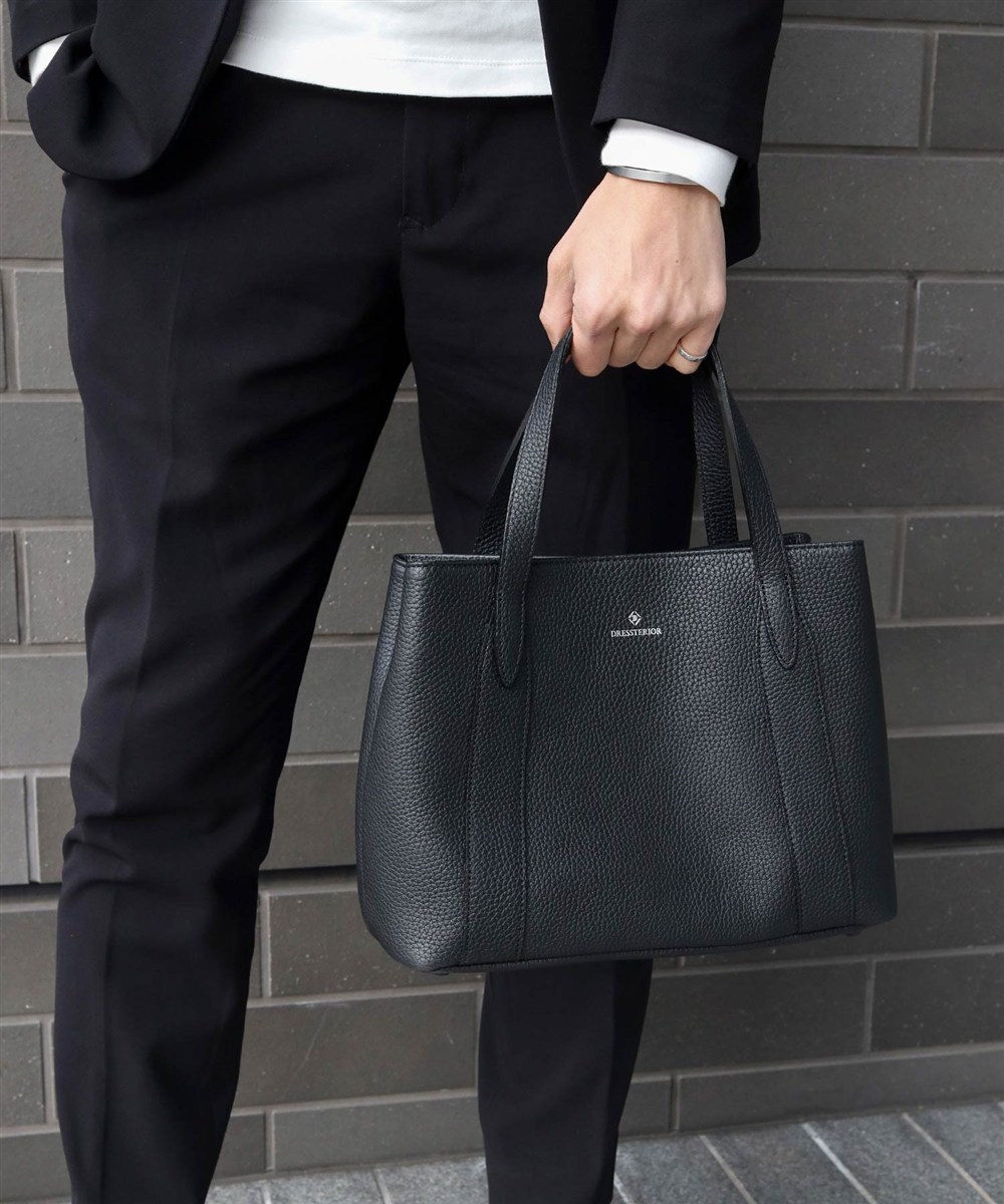 ドレステリア キャバリア レザーミニトートバッグ B5