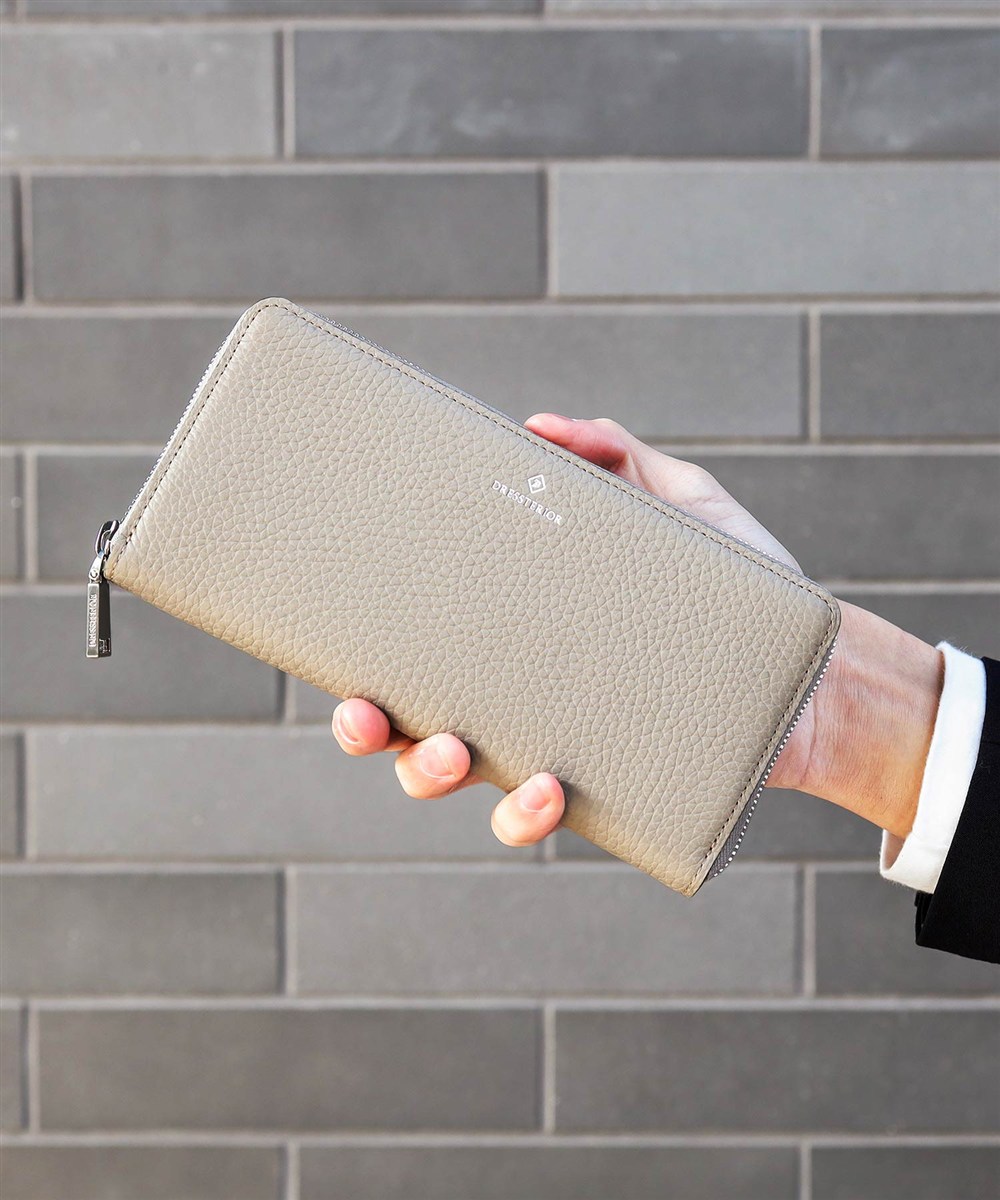 ドレステリア キャバリア ラウンドファスナー長財布 ギャルソン型 カード段19