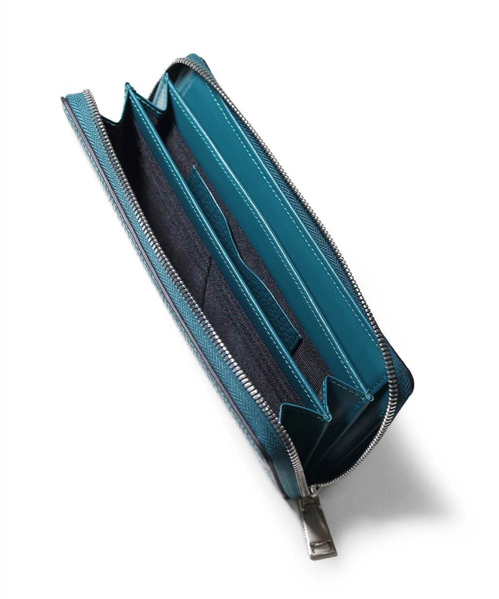 ドレステリア キャバリア ラウンドファスナー長財布 ギャルソン型 カード段19