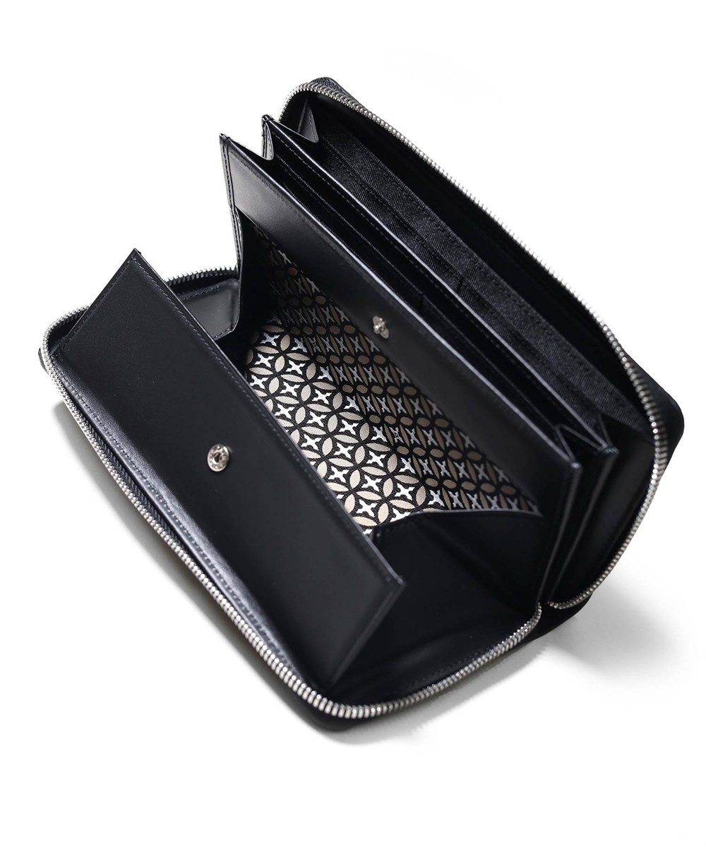 ドレステリア キャバリア ラウンドファスナー長財布 ギャルソン型 カード段19