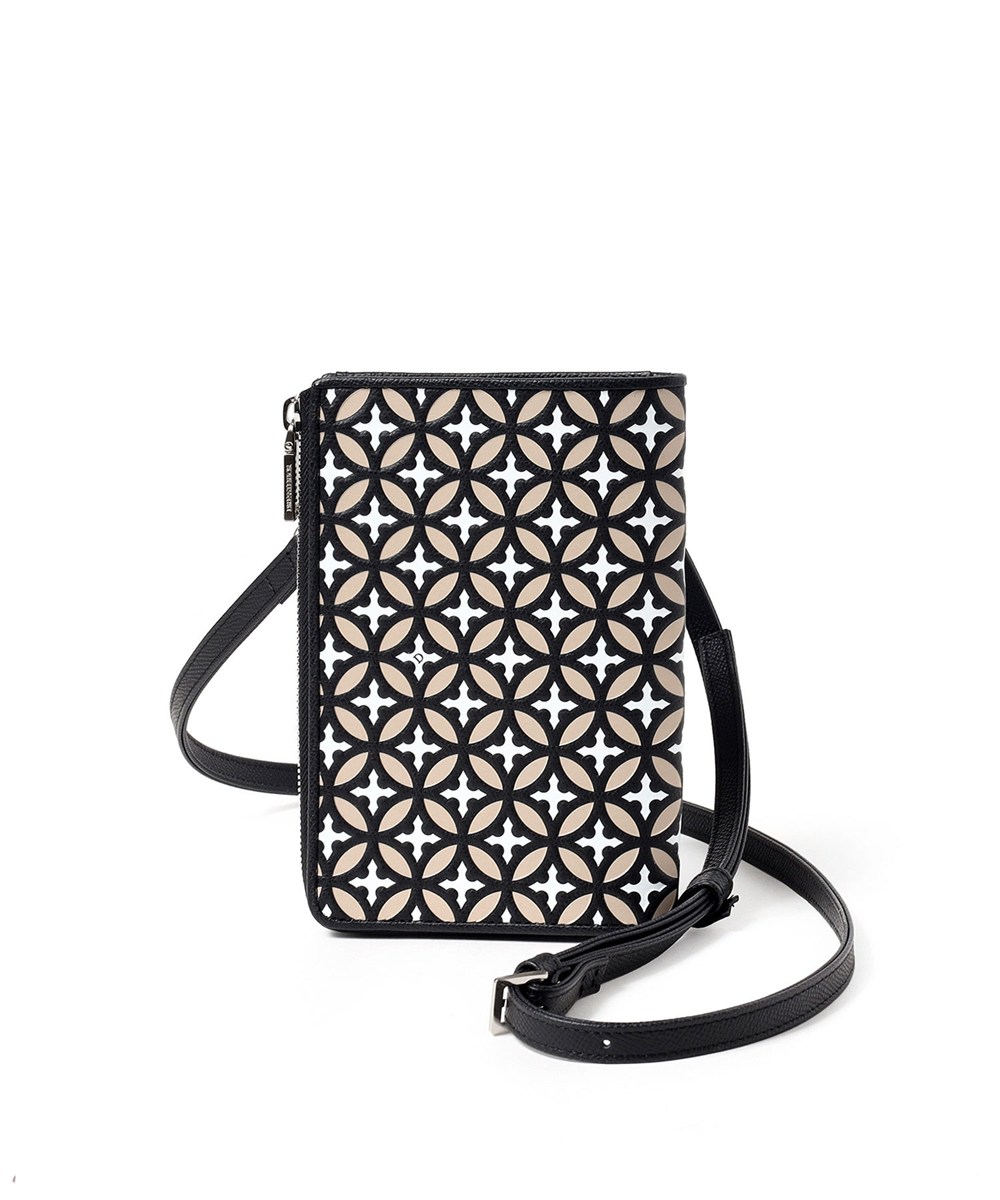 ドレステリア エアデール レザースマホショルダーバッグ