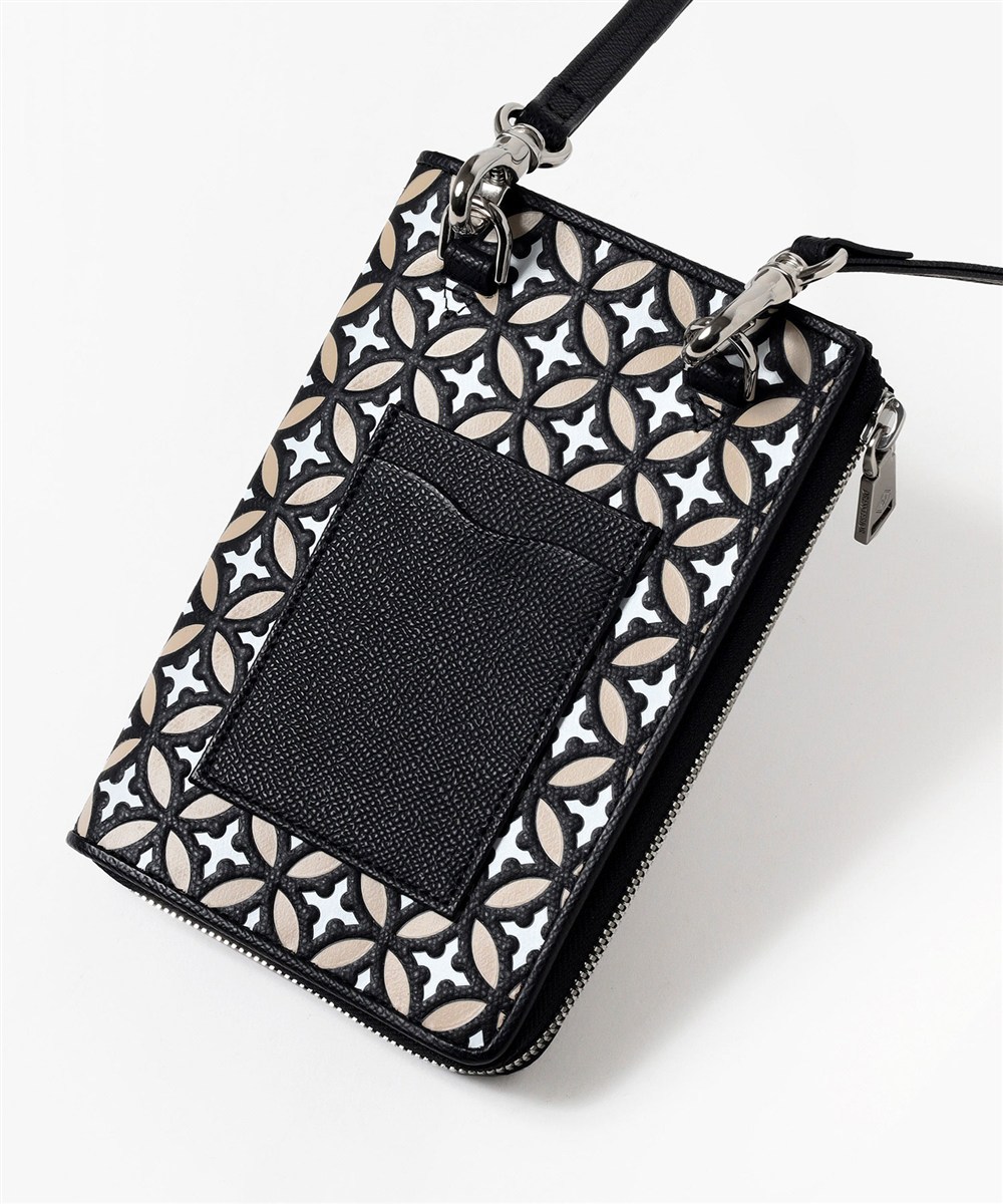 ドレステリア エアデール レザースマホショルダーバッグ