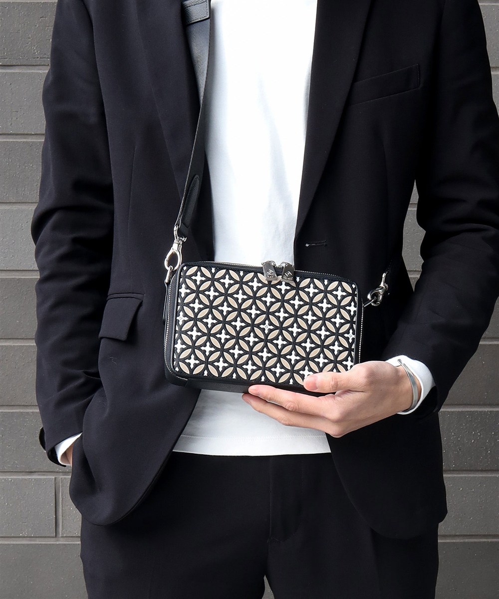 ドレステリア エアデール レザーミニショルダーバッグ