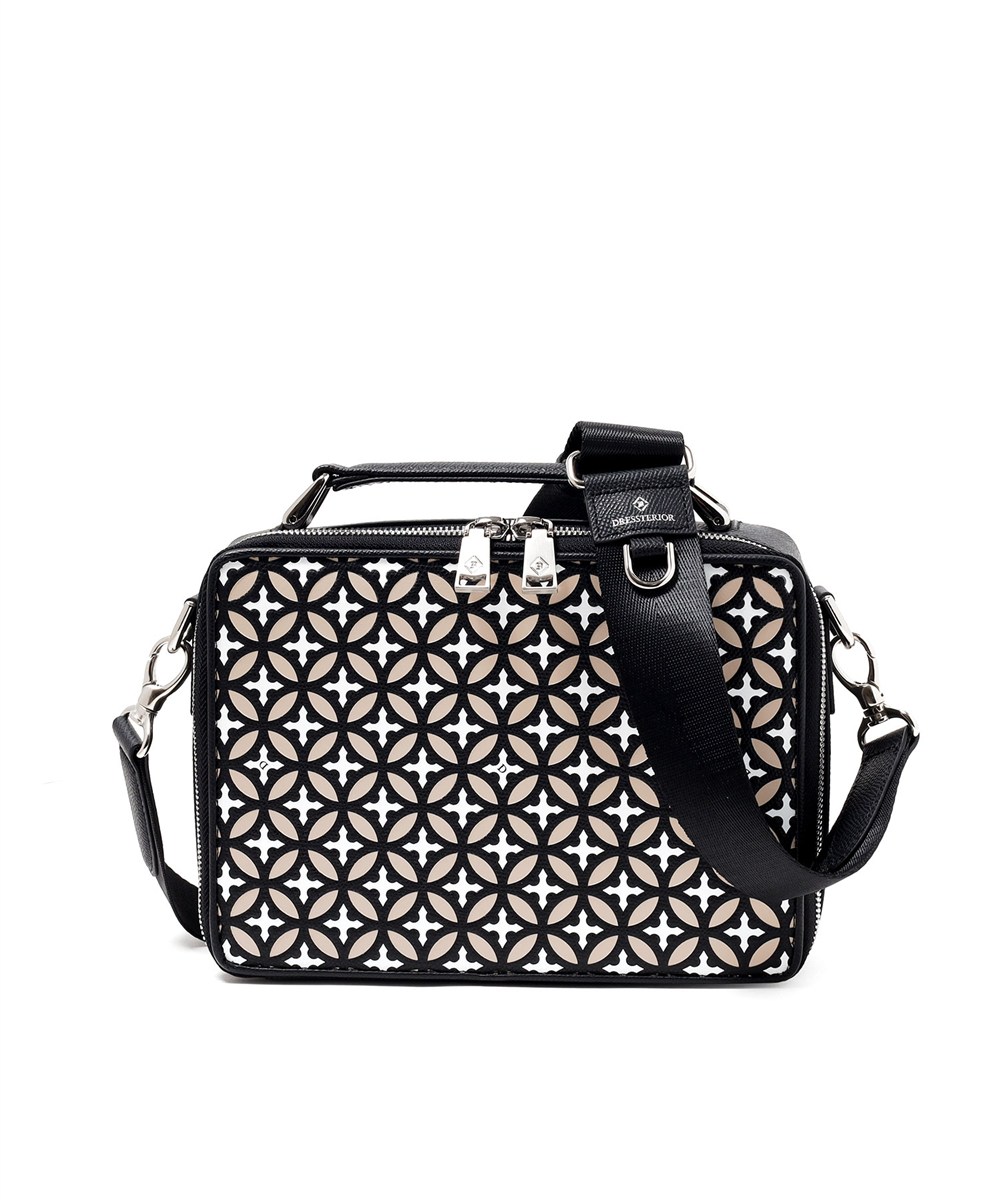 ドレステリア エアデール レザーショルダーバッグ 手付き