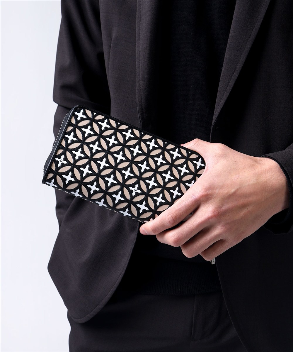 ドレステリア エアデール ラウンドファスナー長財布 カード段26