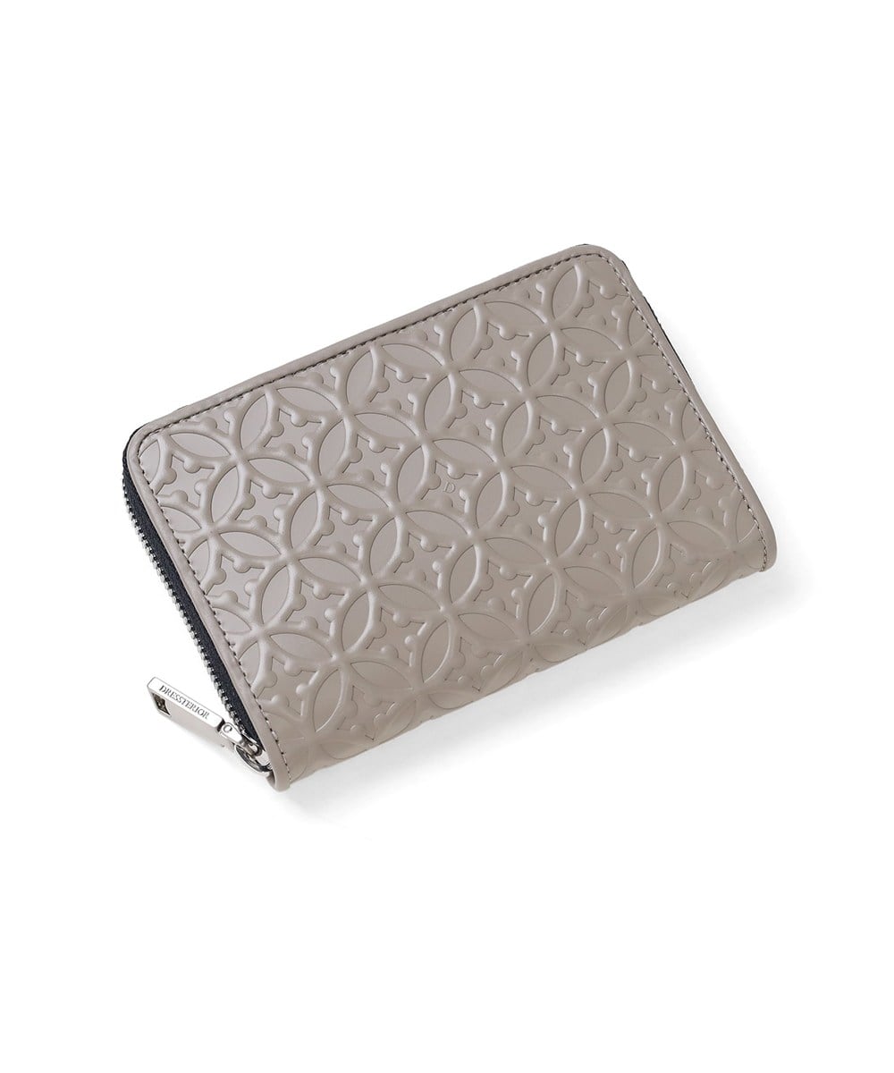 ドレステリア ウェルシュ ラウンドファスナーセミ長財布 カード段8