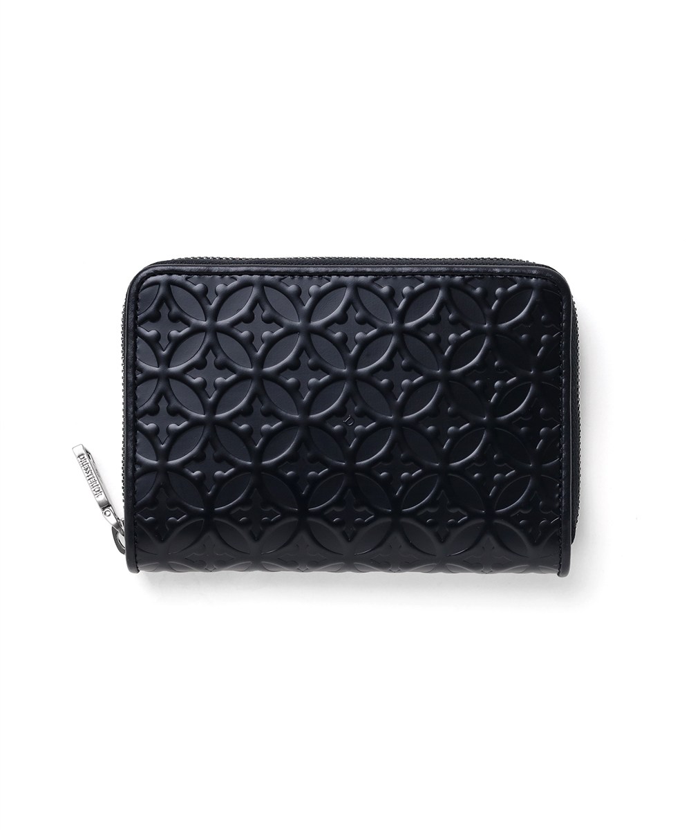 ドレステリア ウェルシュ ラウンドファスナーセミ長財布 カード段8