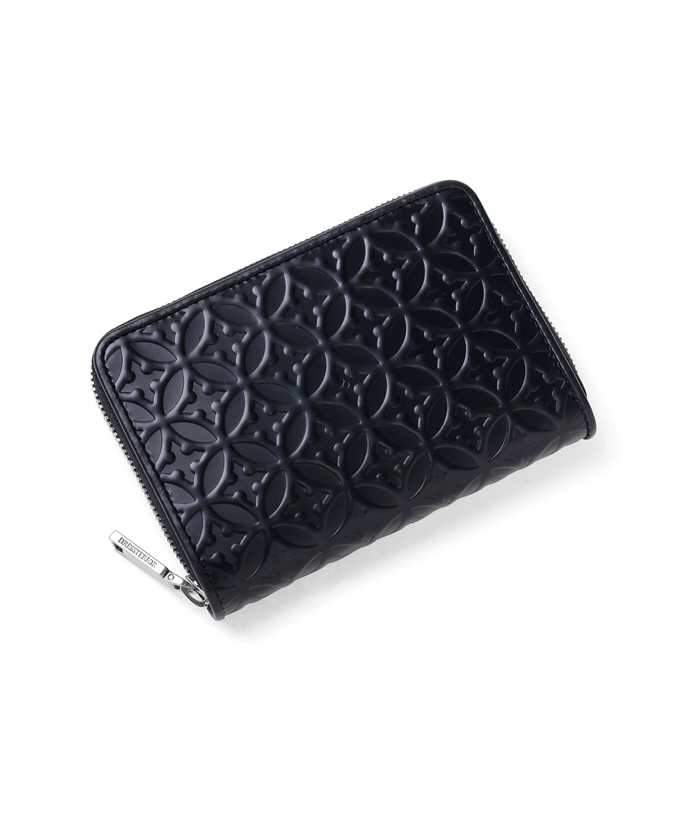 ドレステリア ウェルシュ ラウンドファスナーセミ長財布 カード段8