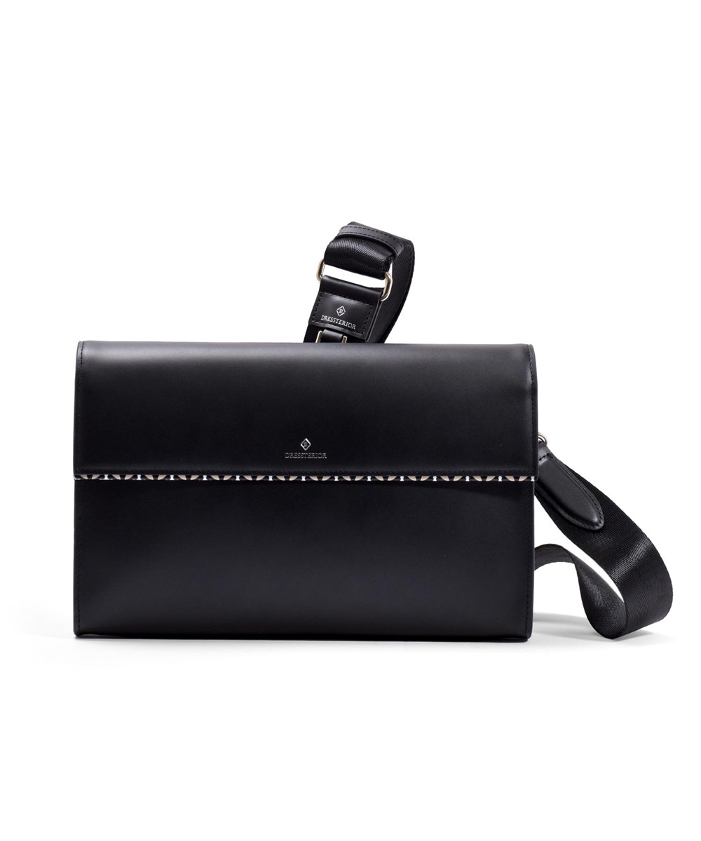 ドレステリア チェスキー 2WAY レザークラッチショルダー