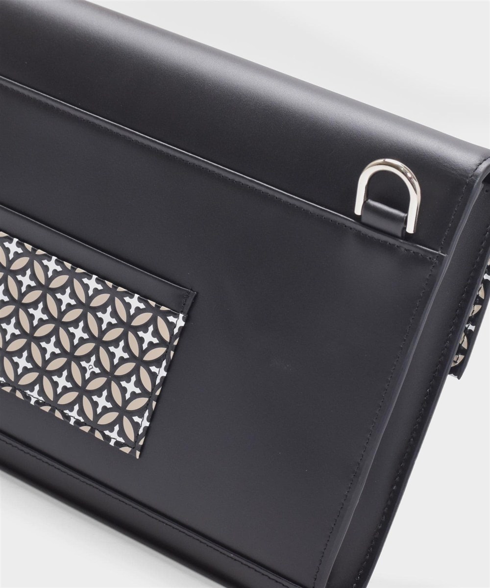 ドレステリア チェスキー 2WAY レザークラッチショルダー