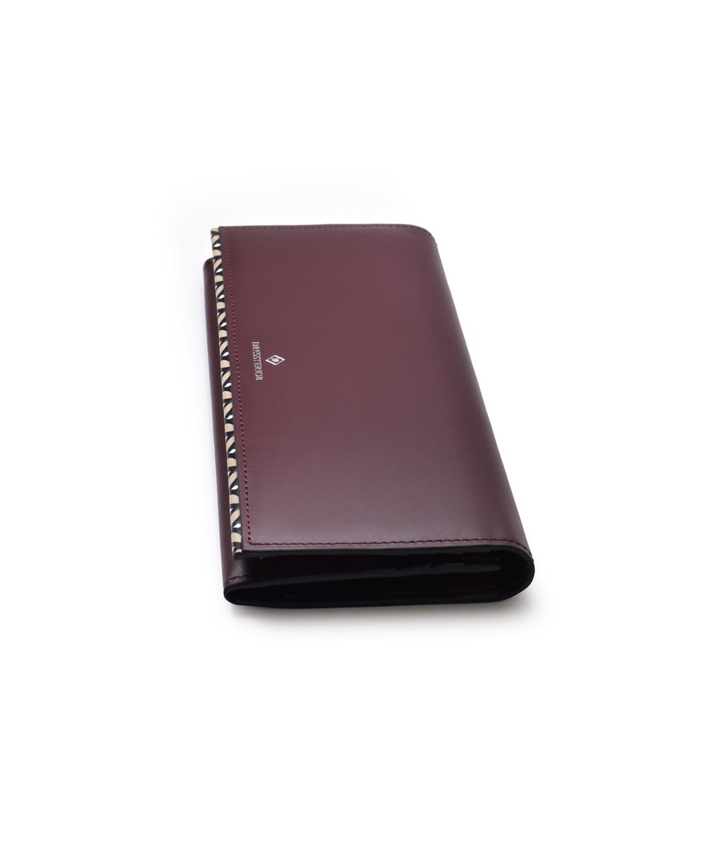 ドレステリア チェスキー かぶせ長財布 カード段18