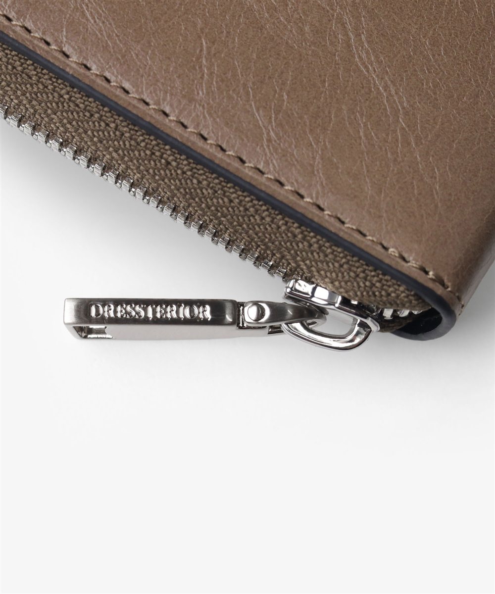ドレステリア ノーブル ラウンドファスナー長財布 カード段14