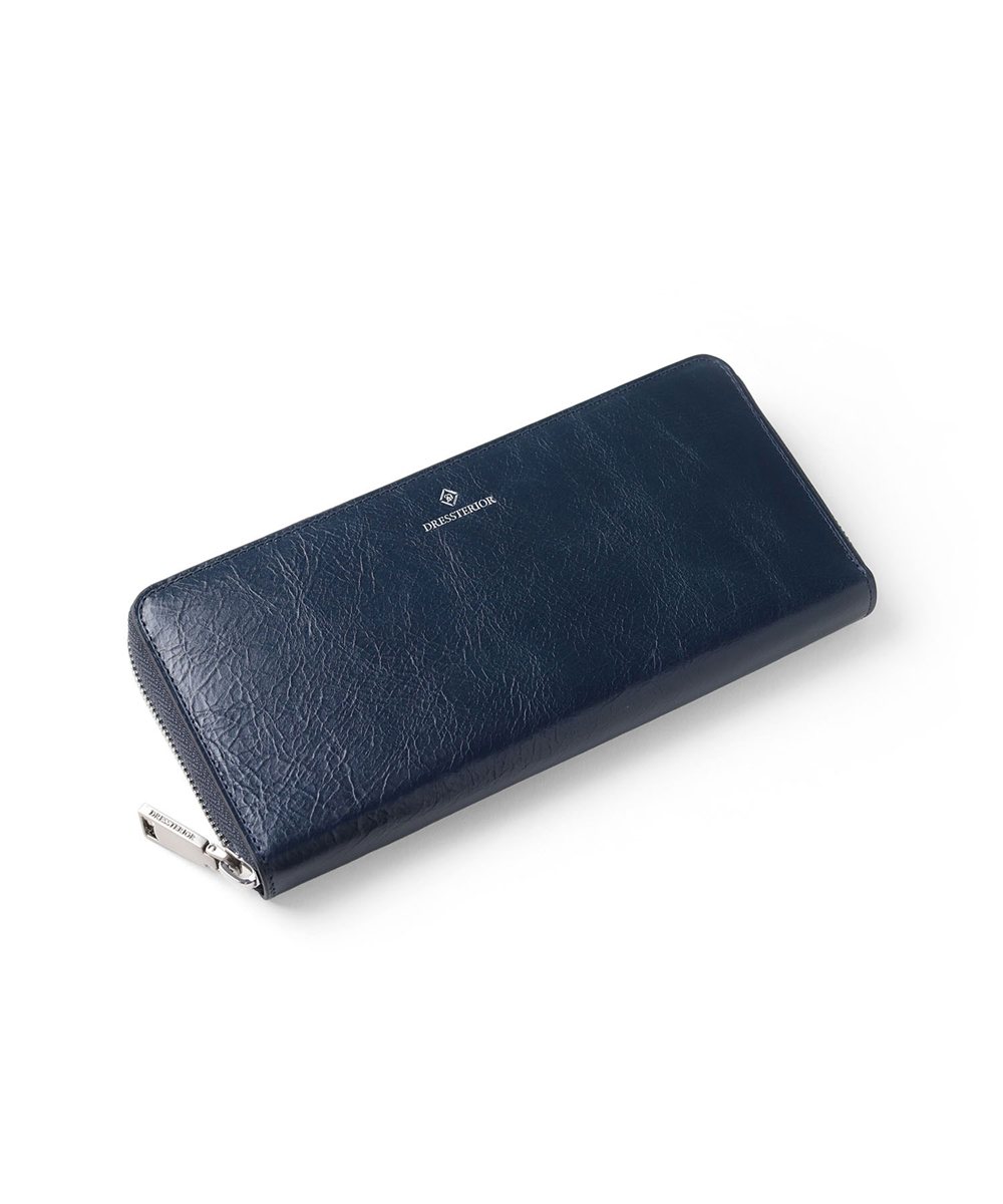 ドレステリア ノーブル ラウンドファスナー長財布 カード段14