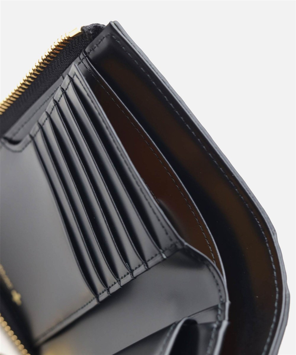 カステルバジャック シテ L字ファスナーセミ長財布 カード段6