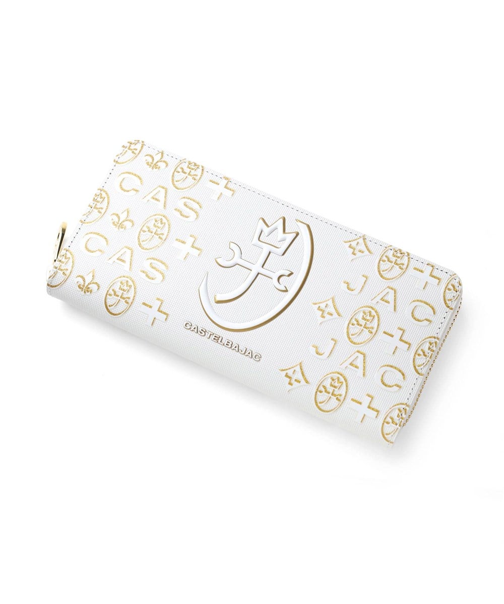 カステルバジャック シテ ラウンドファスナー長財布 カード段12