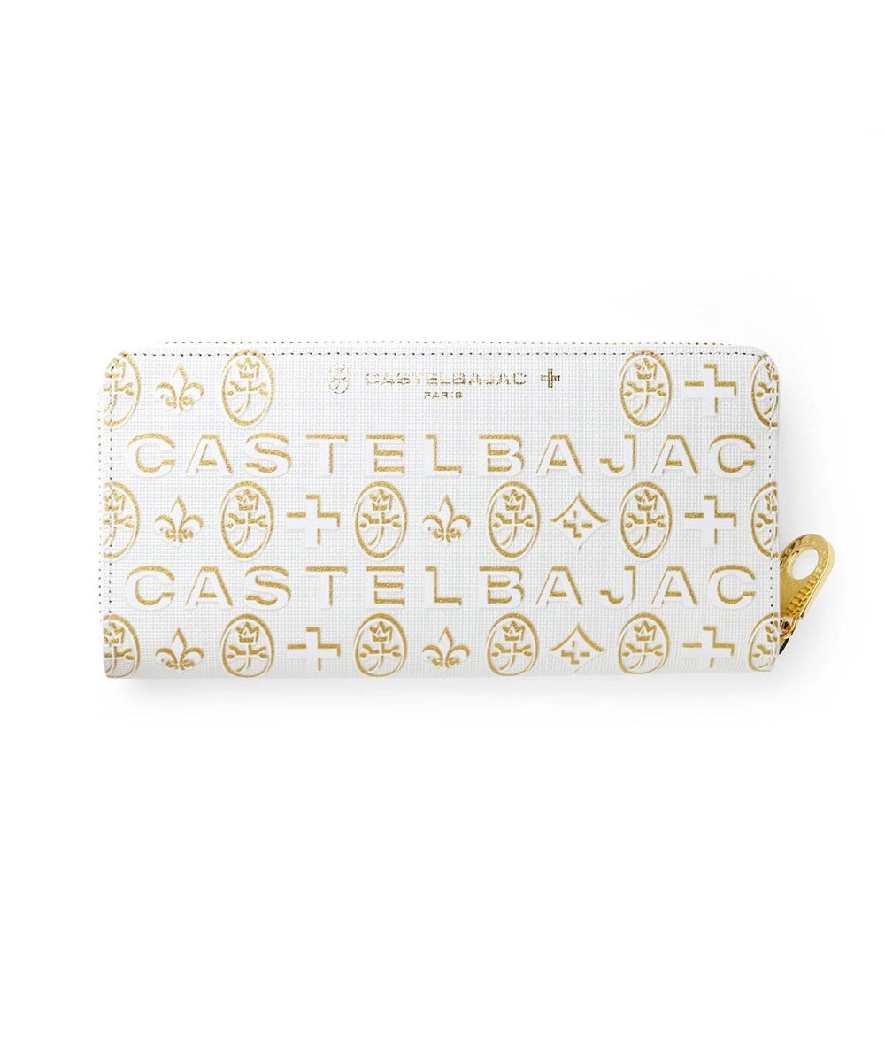 カステルバジャック シテ ラウンドファスナー長財布 カード段12