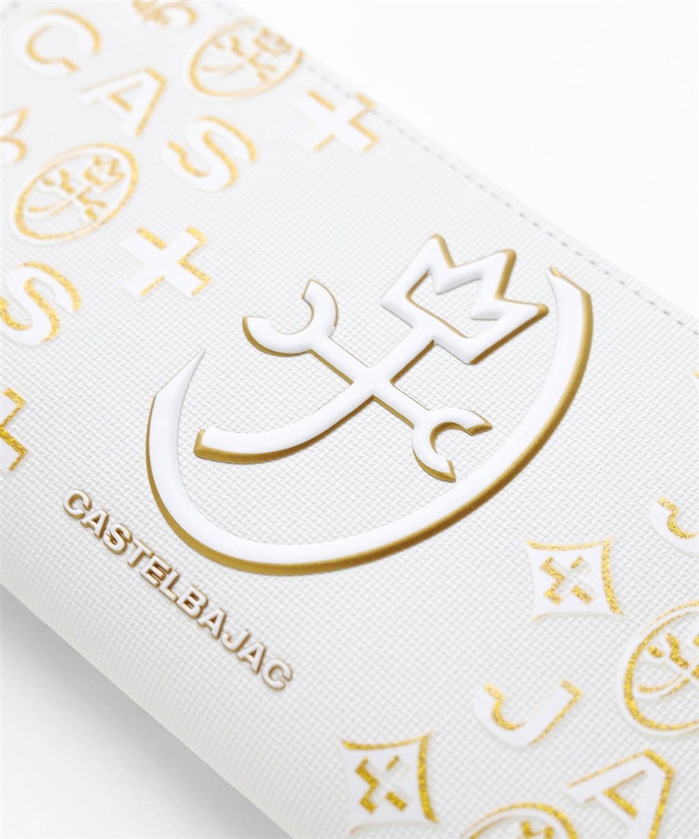 カステルバジャック シテ ラウンドファスナー長財布 カード段12