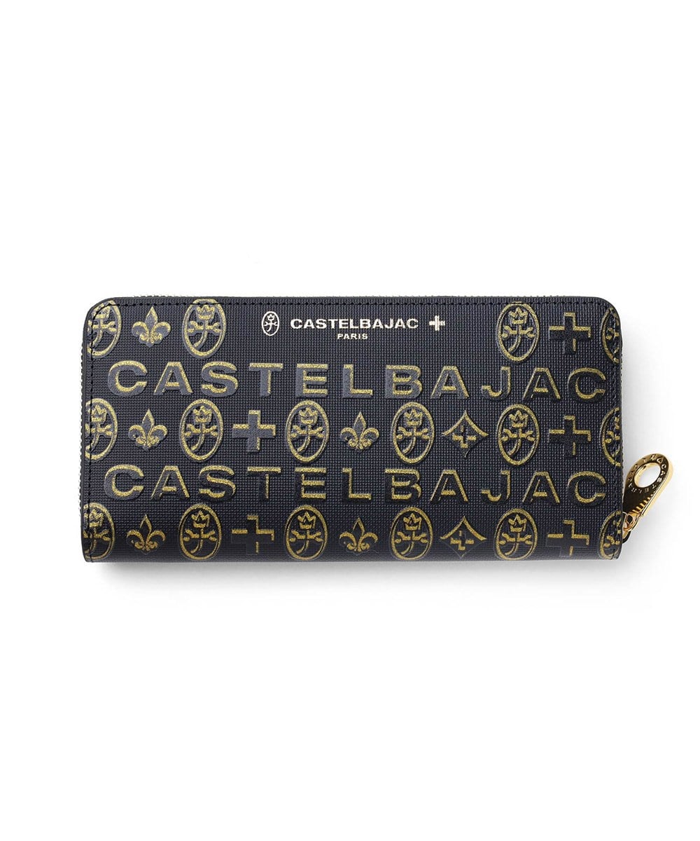 カステルバジャック シテ ラウンドファスナー長財布 カード段12