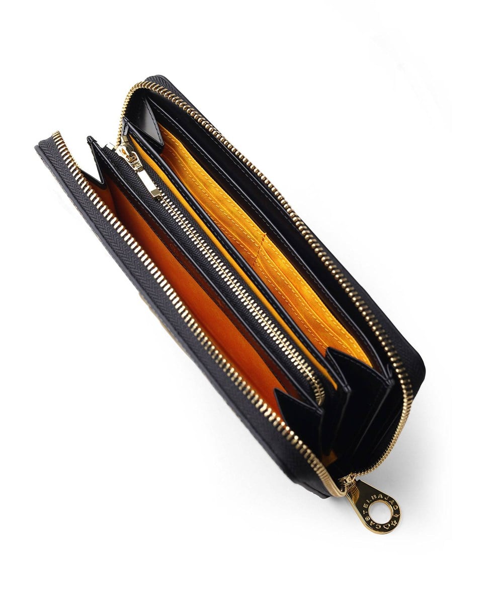 カステルバジャック シテ ラウンドファスナー長財布 カード段12