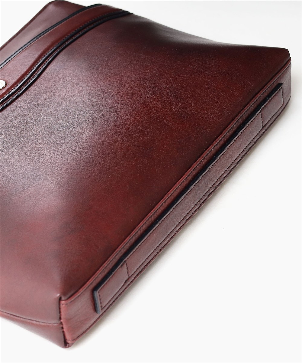 ゴールドファイル オックスフォード クラッチバッグ兼用 レザーショルダーバッグ B5