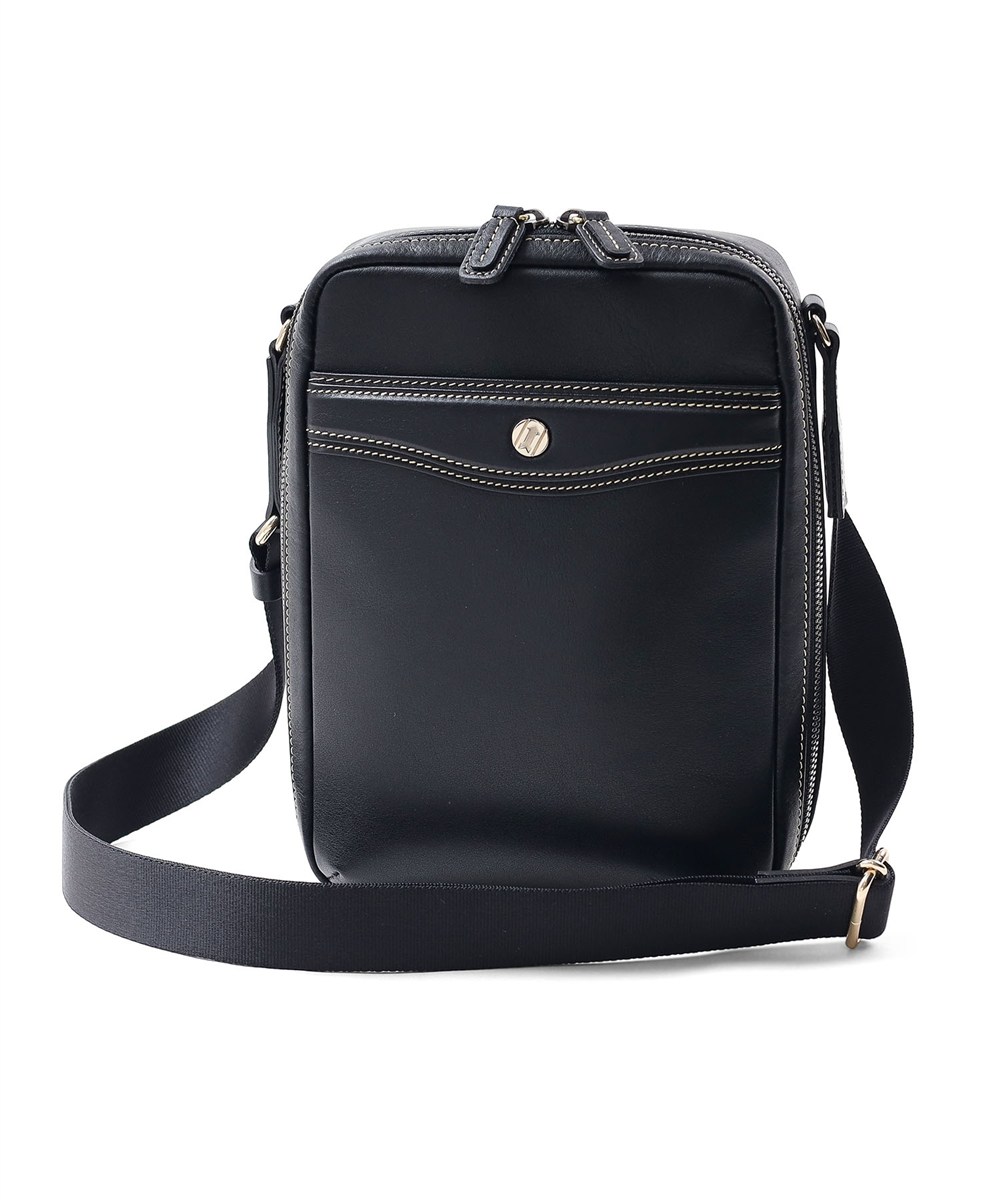 ゴールドファイル オックスフォード ミニレザーショルダーバッグ