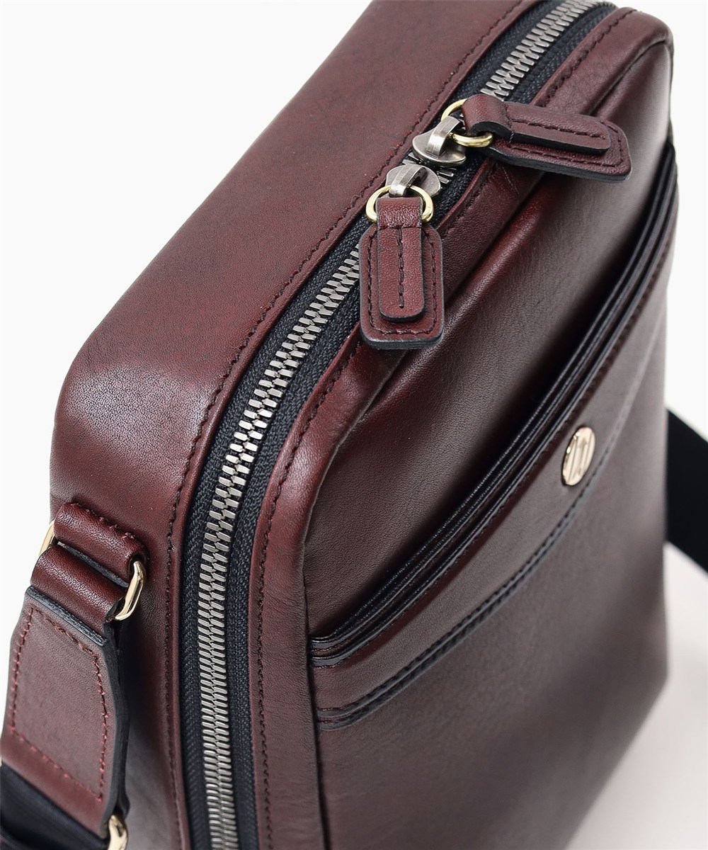 ゴールドファイル オックスフォード ミニレザーショルダーバッグ