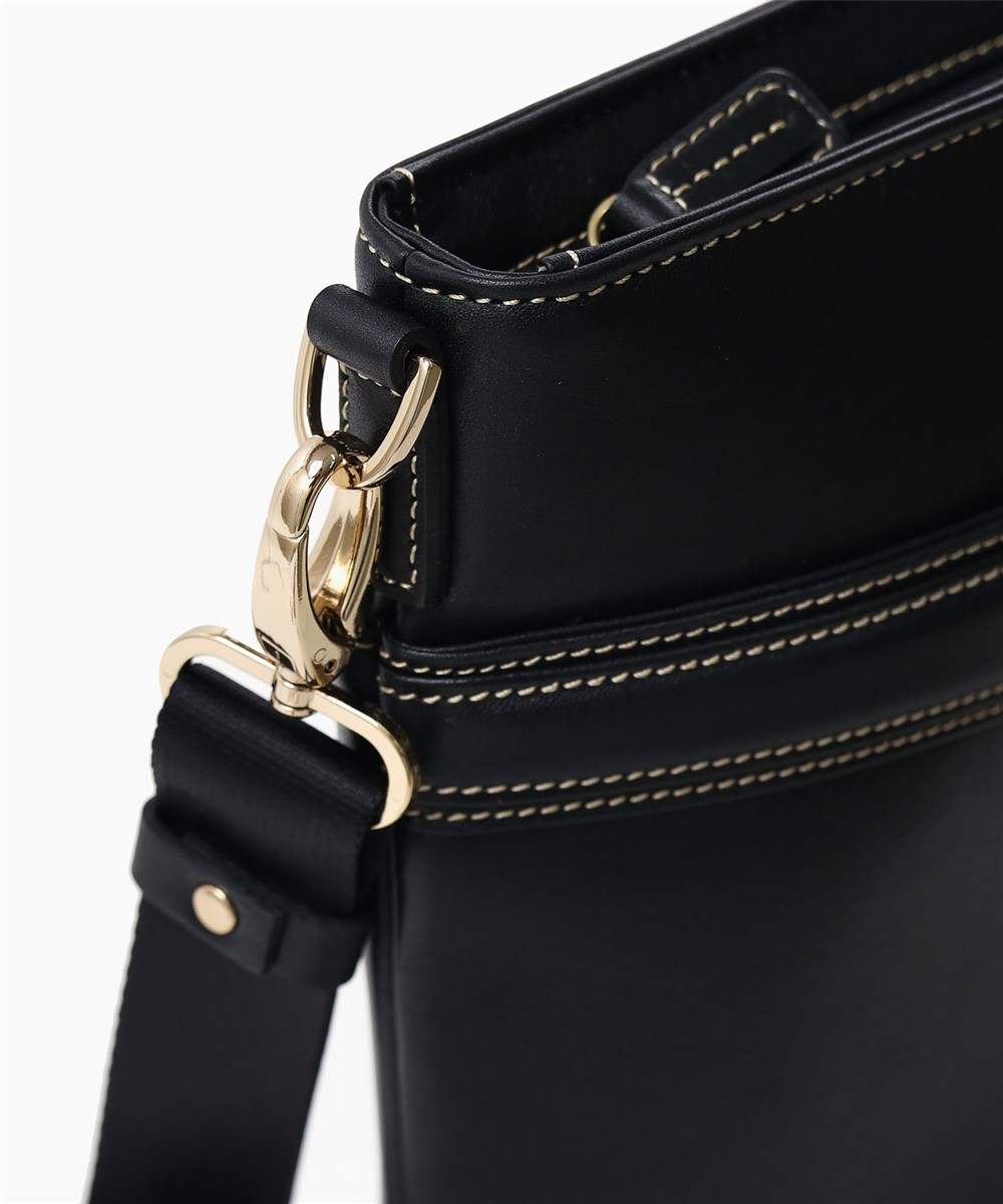 ゴールドファイル オックスフォード レザーショルダーバッグ B5