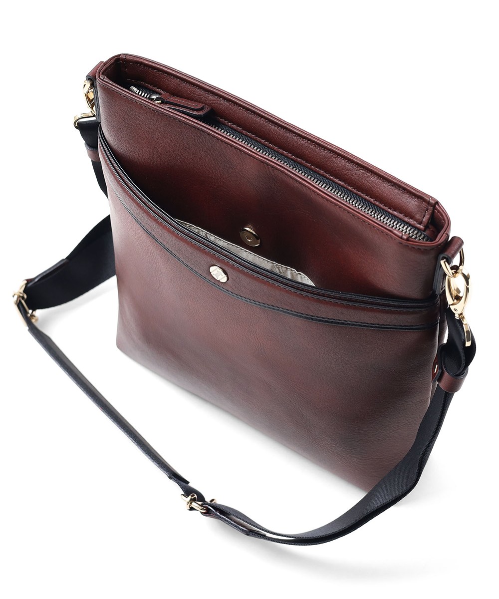 ゴールドファイル オックスフォード レザーショルダーバッグ B5