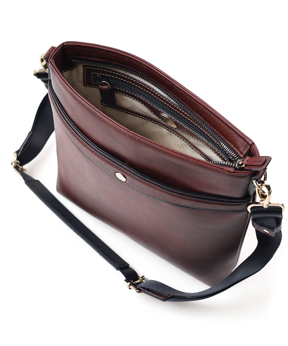 ゴールドファイル オックスフォード レザーショルダーバッグ B5