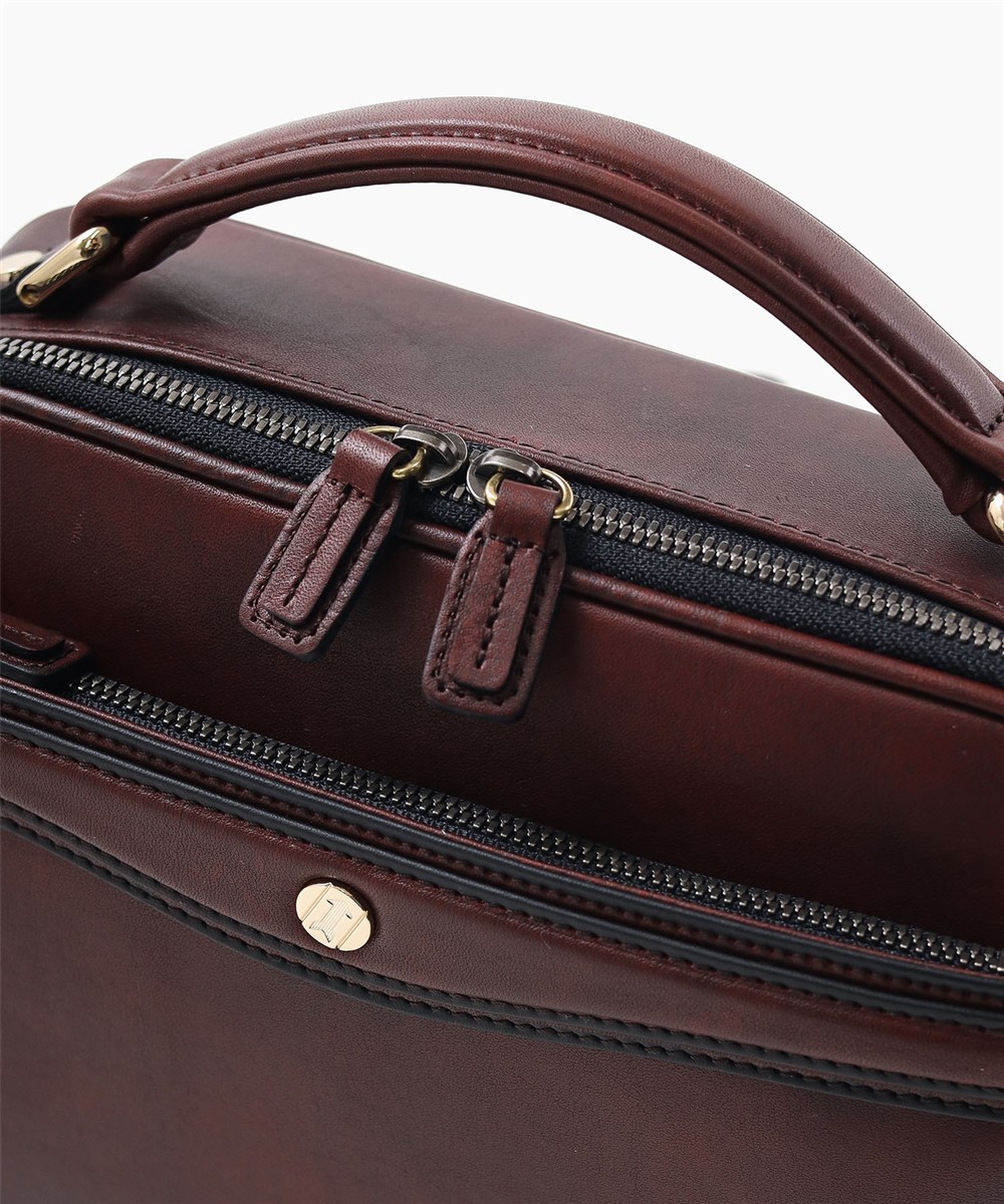 ゴールドファイル オックスフォード セカンドバッグ兼用レザーショルダーバッグ