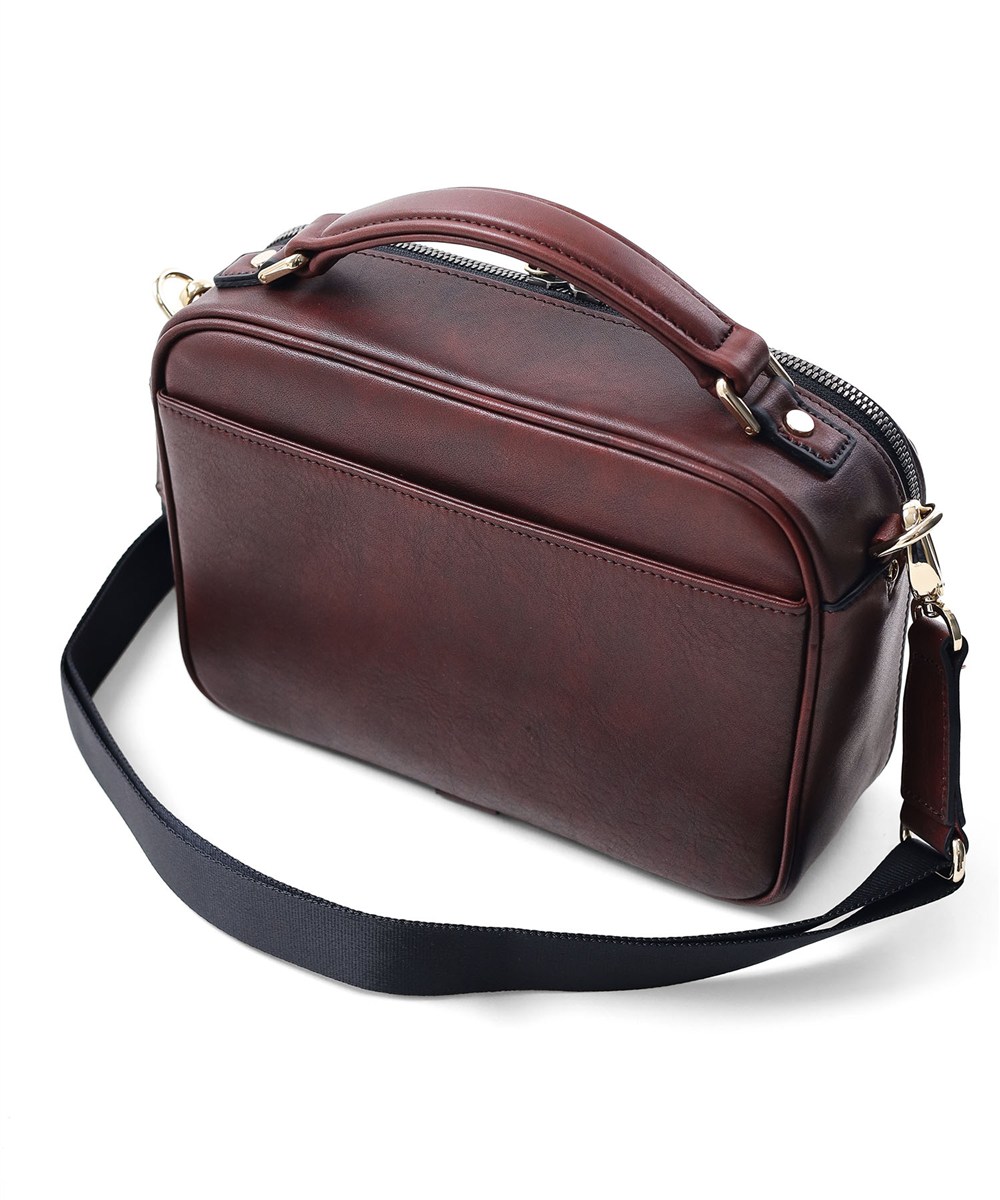 ゴールドファイル オックスフォード セカンドバッグ兼用レザーショルダーバッグ