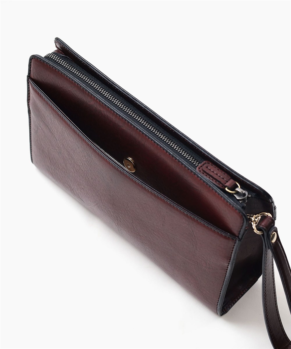 ゴールドファイル オックスフォード レザーメンズバッグ 25cm