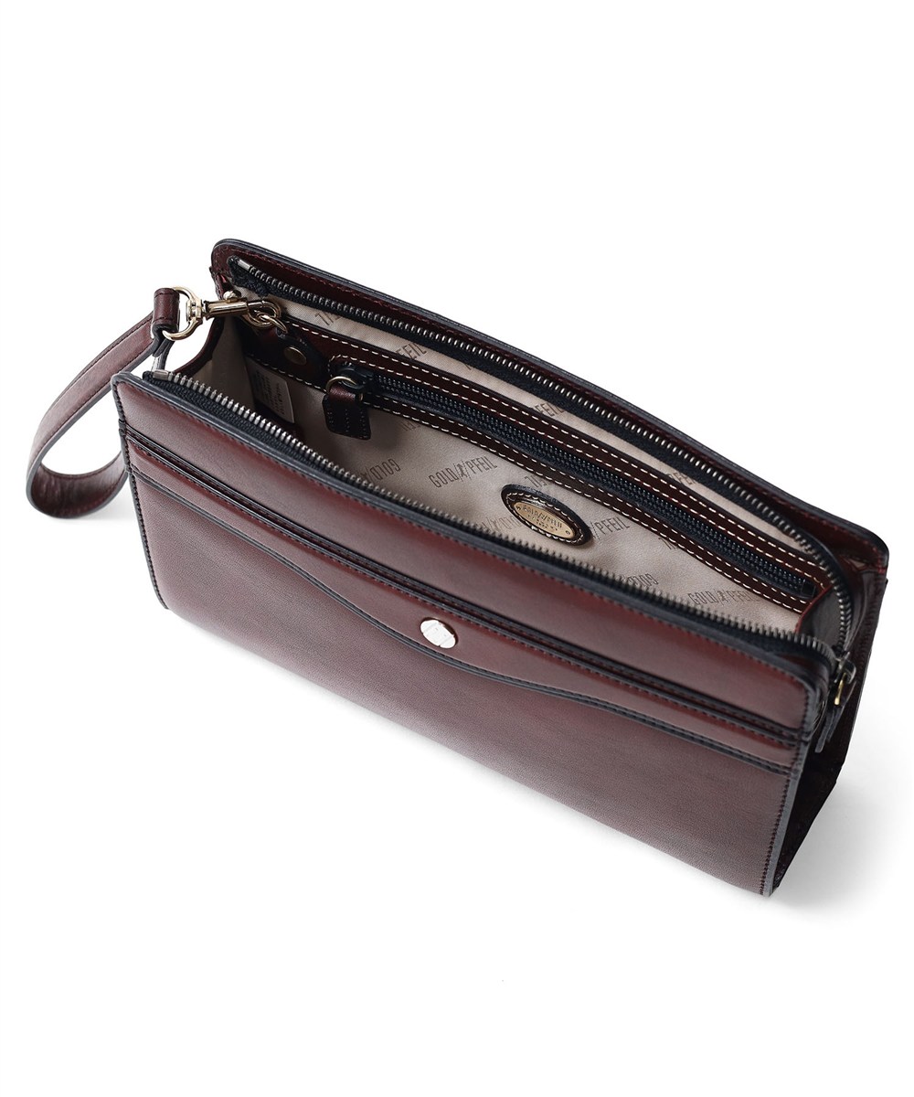 ゴールドファイル オックスフォード レザーメンズバッグ 25cm