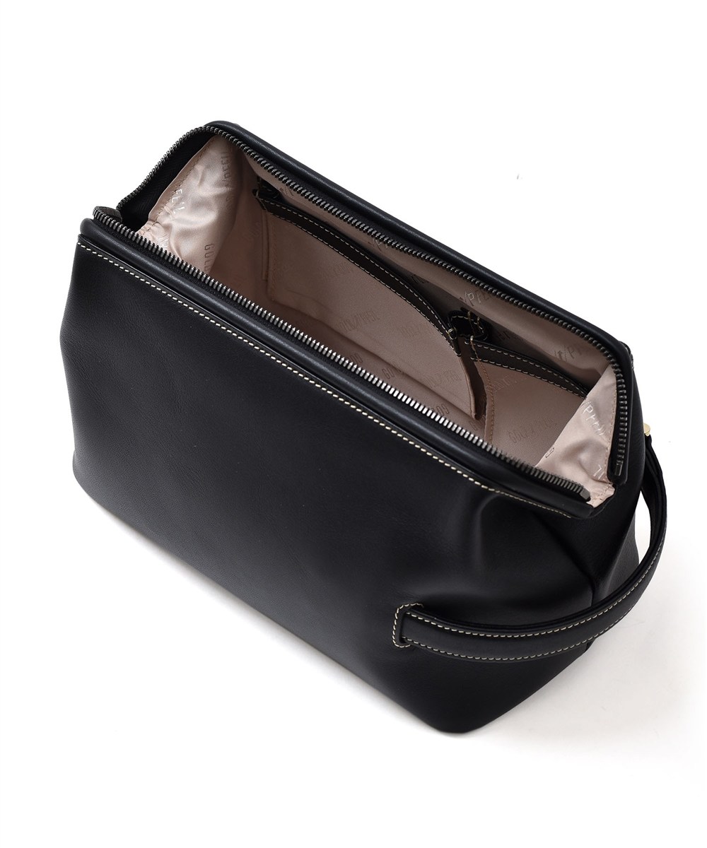 ゴールドファイル オックスフォード レザーメンズバッグ 口枠 24cm