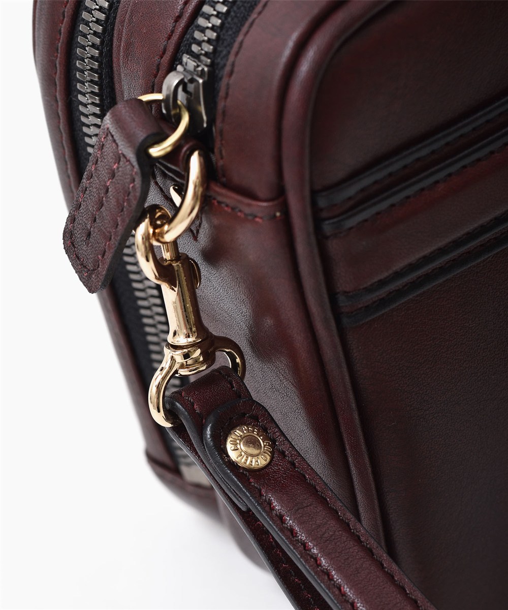 ゴールドファイル オックスフォード レザーメンズバッグ 24cm