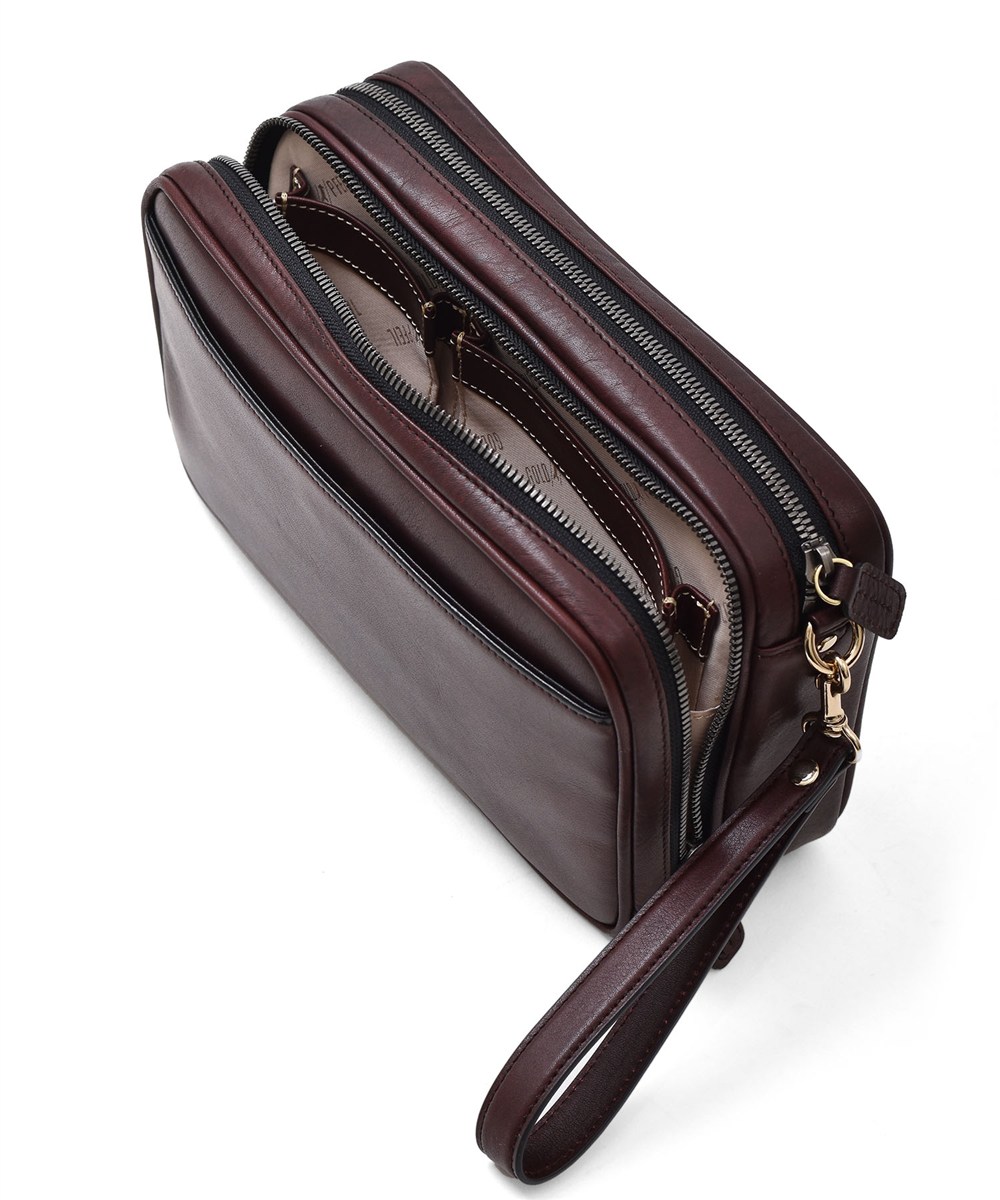 ゴールドファイル オックスフォード レザーメンズバッグ 24cm