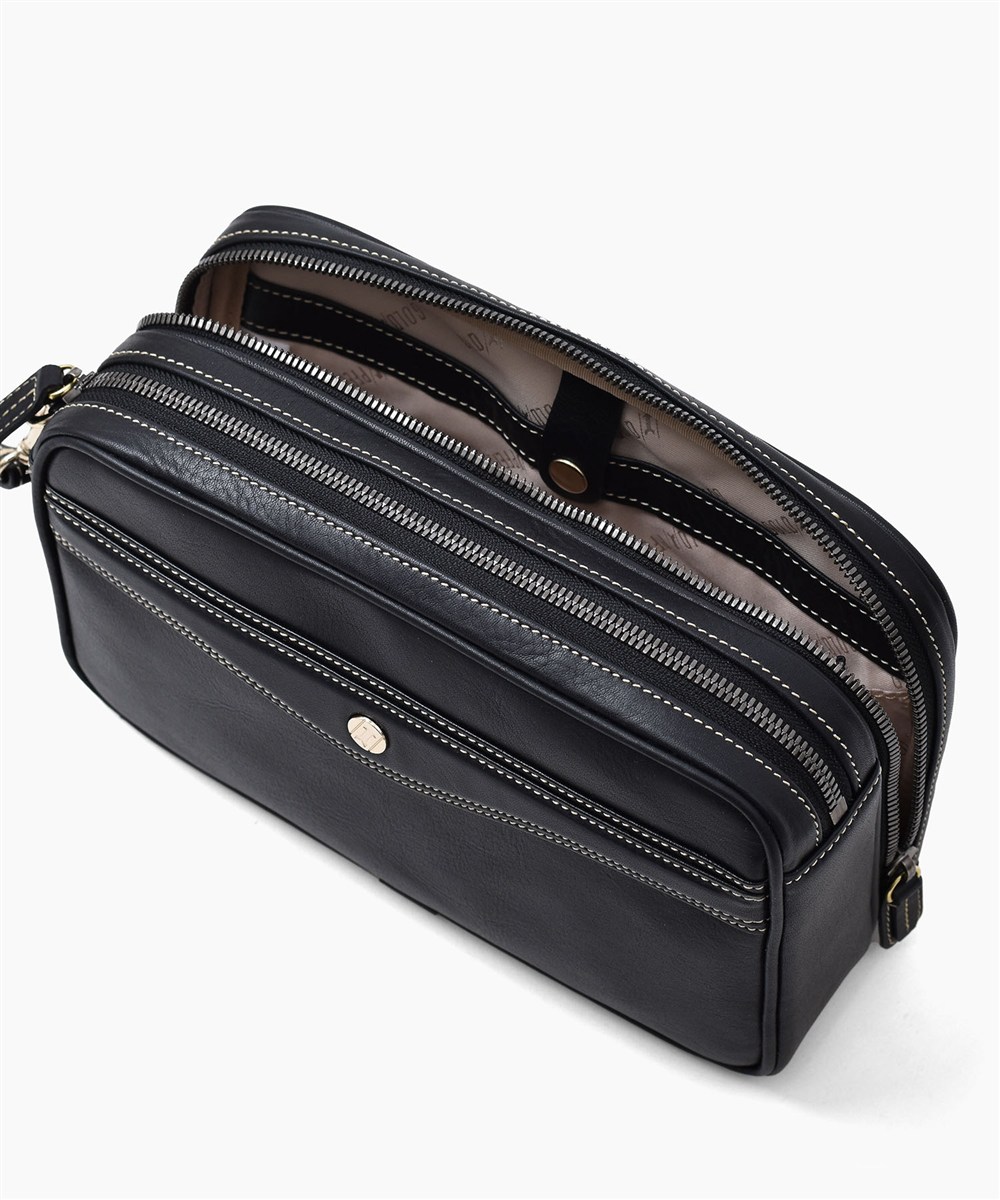 ゴールドファイル オックスフォード レザーメンズバッグ 24cm