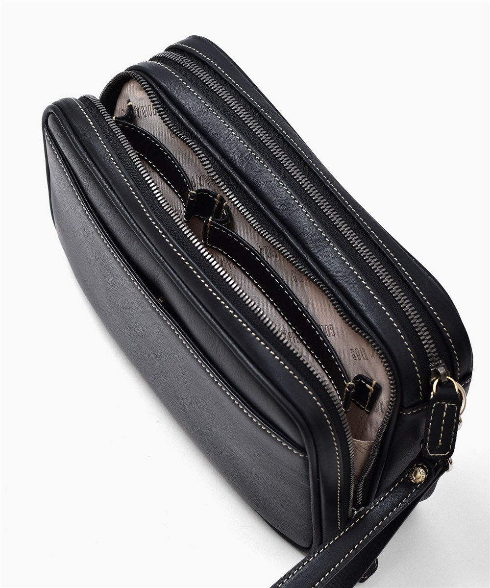 ゴールドファイル オックスフォード レザーメンズバッグ 24cm