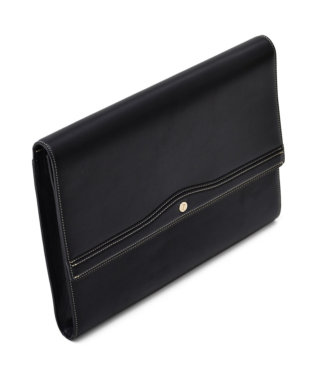 ゴールドファイル オックスフォード レザークラッチバッグ A4