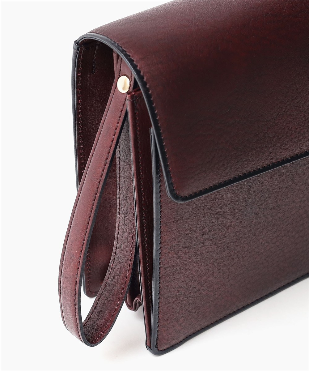 ゴールドファイル オックスフォード レザーメンズバッグ カブセ 27cm