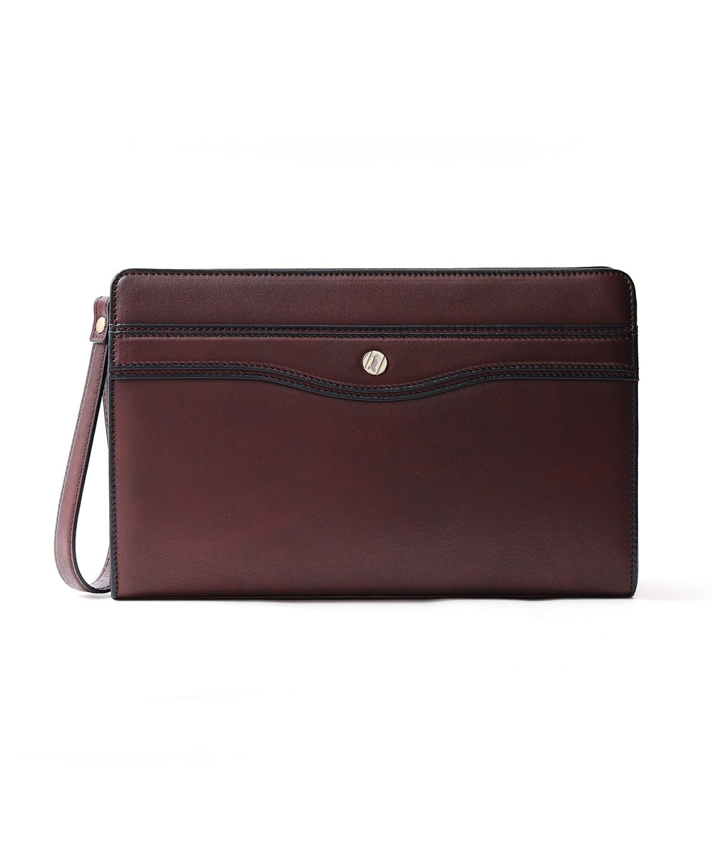 ゴールドファイル オックスフォード レザーメンズバッグ 27cm