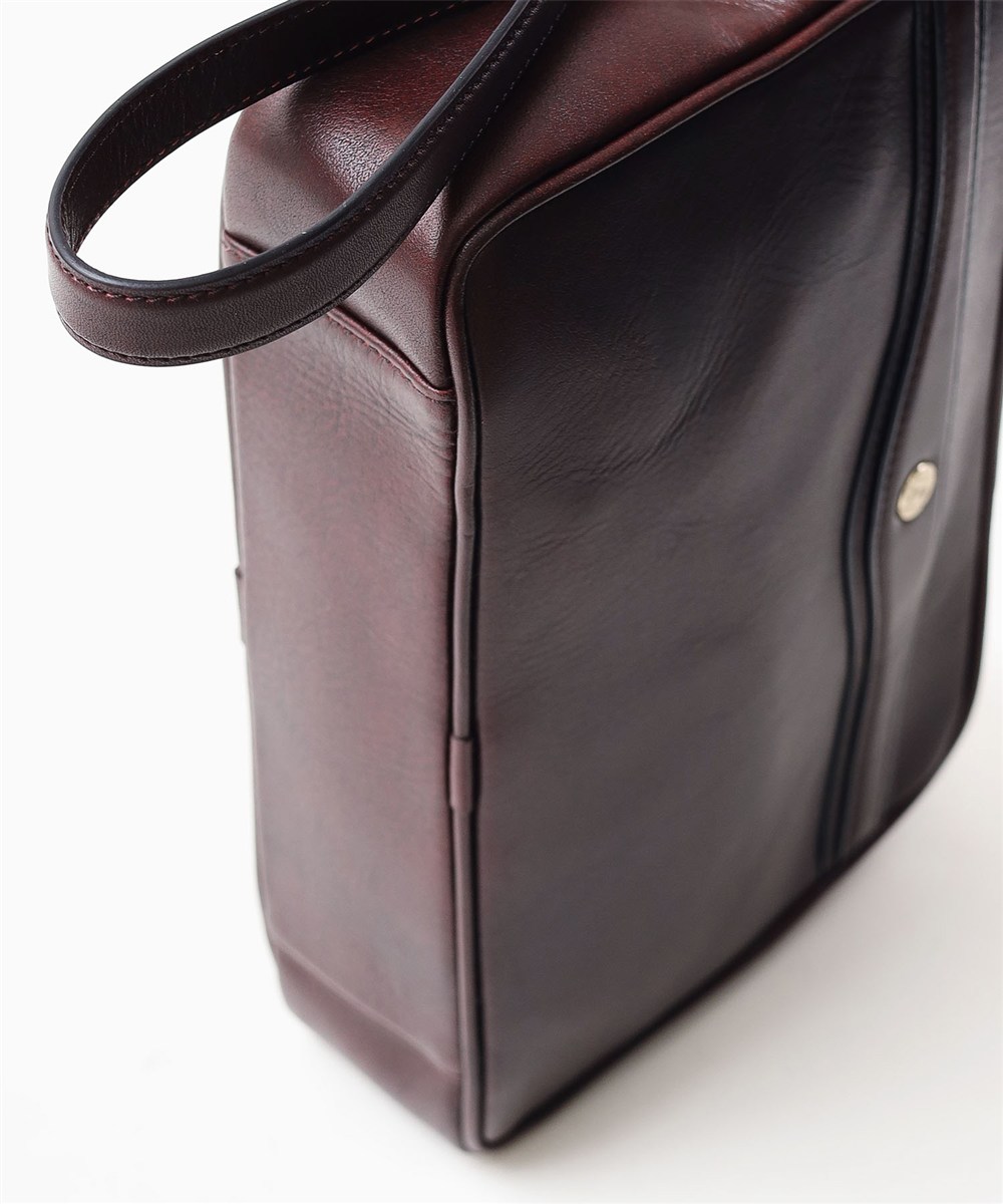 ゴールドファイル オックスフォード レザーメンズバッグ兼ショルダーバッグ