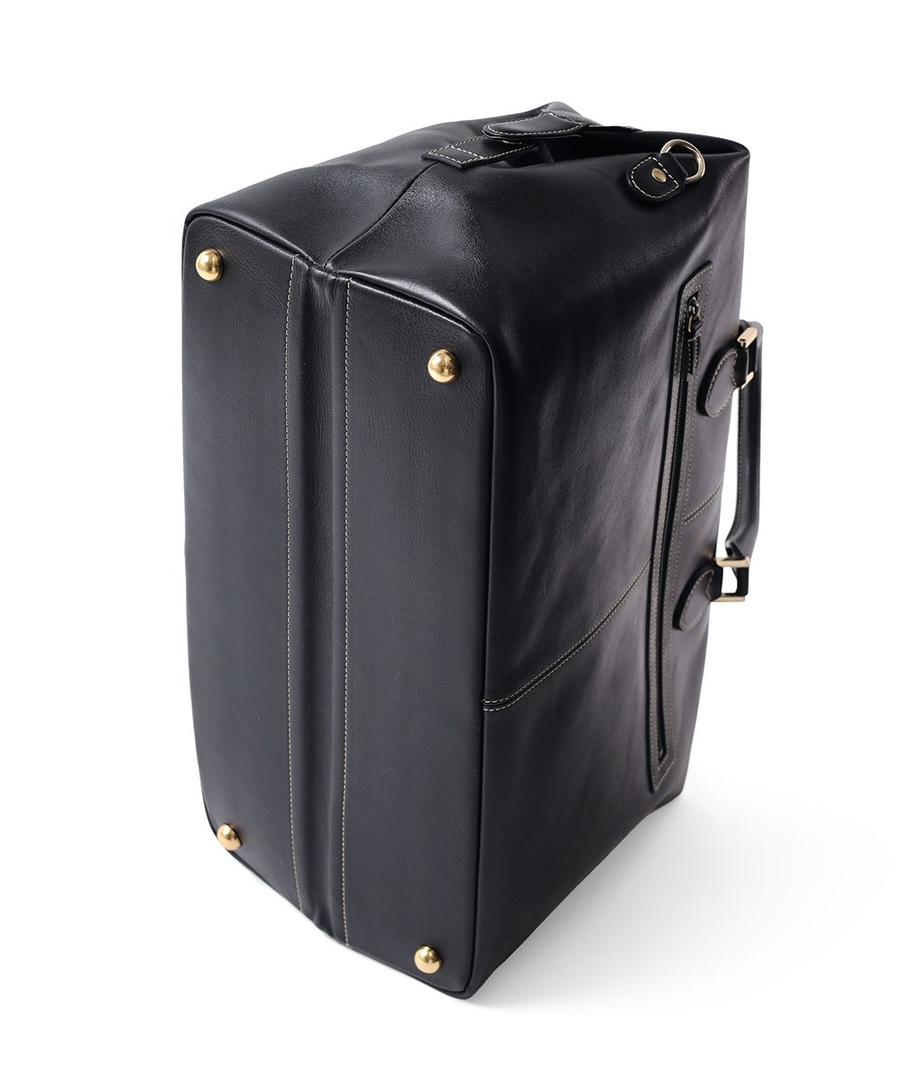 ゴールドファイル オックスフォード レザーボストンバッグ 44cm