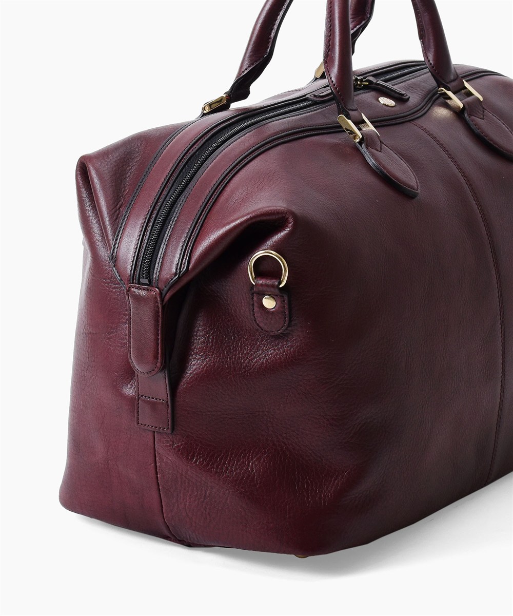 ゴールドファイル オックスフォード レザーボストンバッグ 44cm