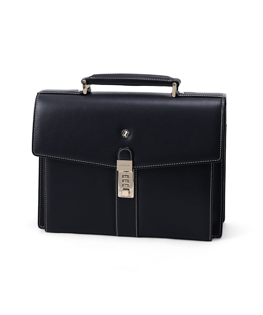 ゴールドファイル オックスフォード レザービジネスバッグ B5 カブセ