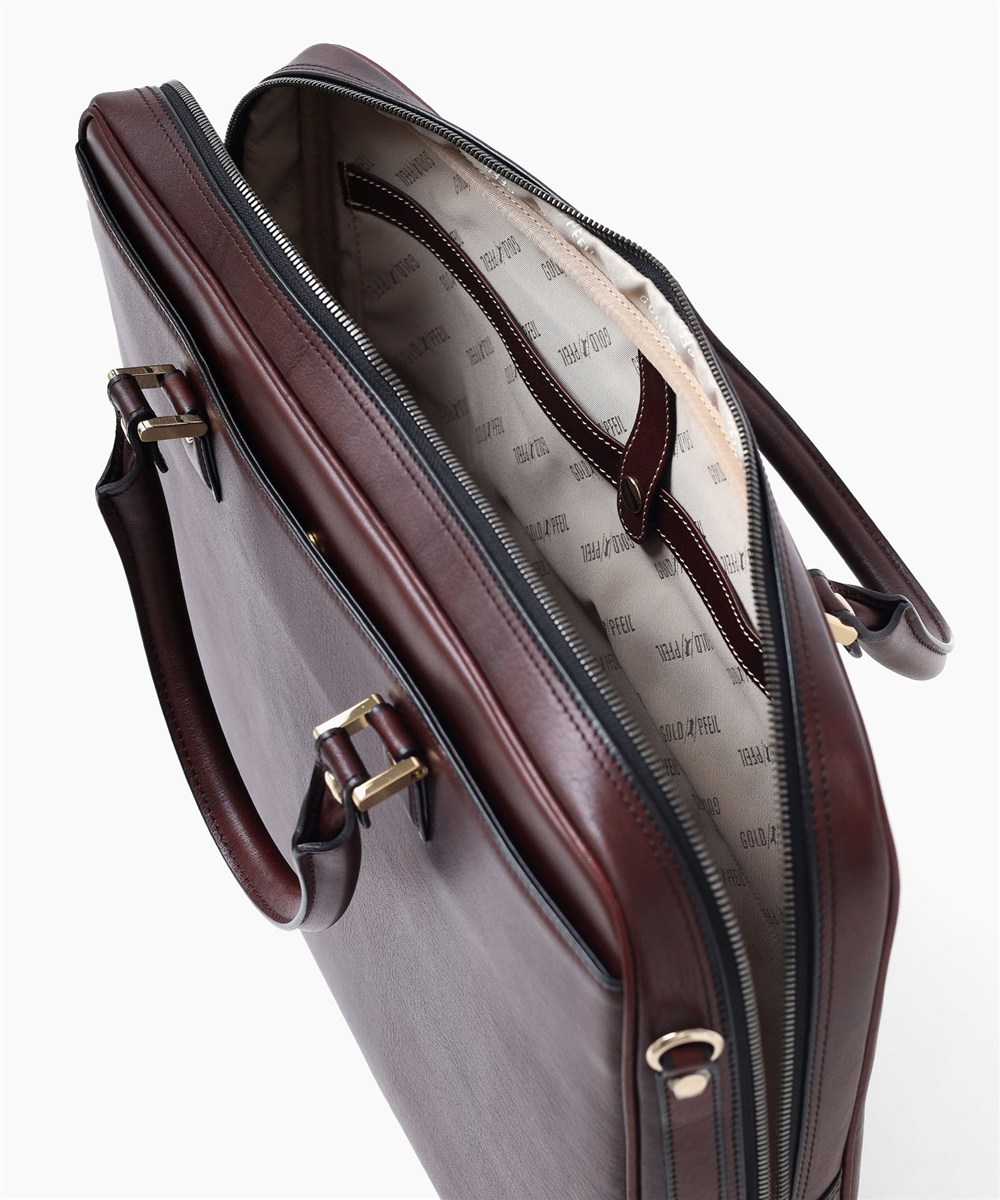 ゴールドファイル オックスフォード レザービジネスバッグ B4