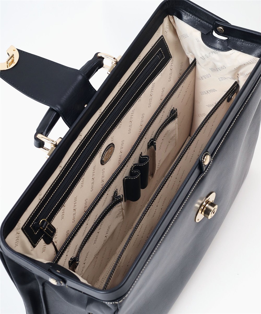 ゴールドファイル オックスフォード レザーダレスバッグ B4