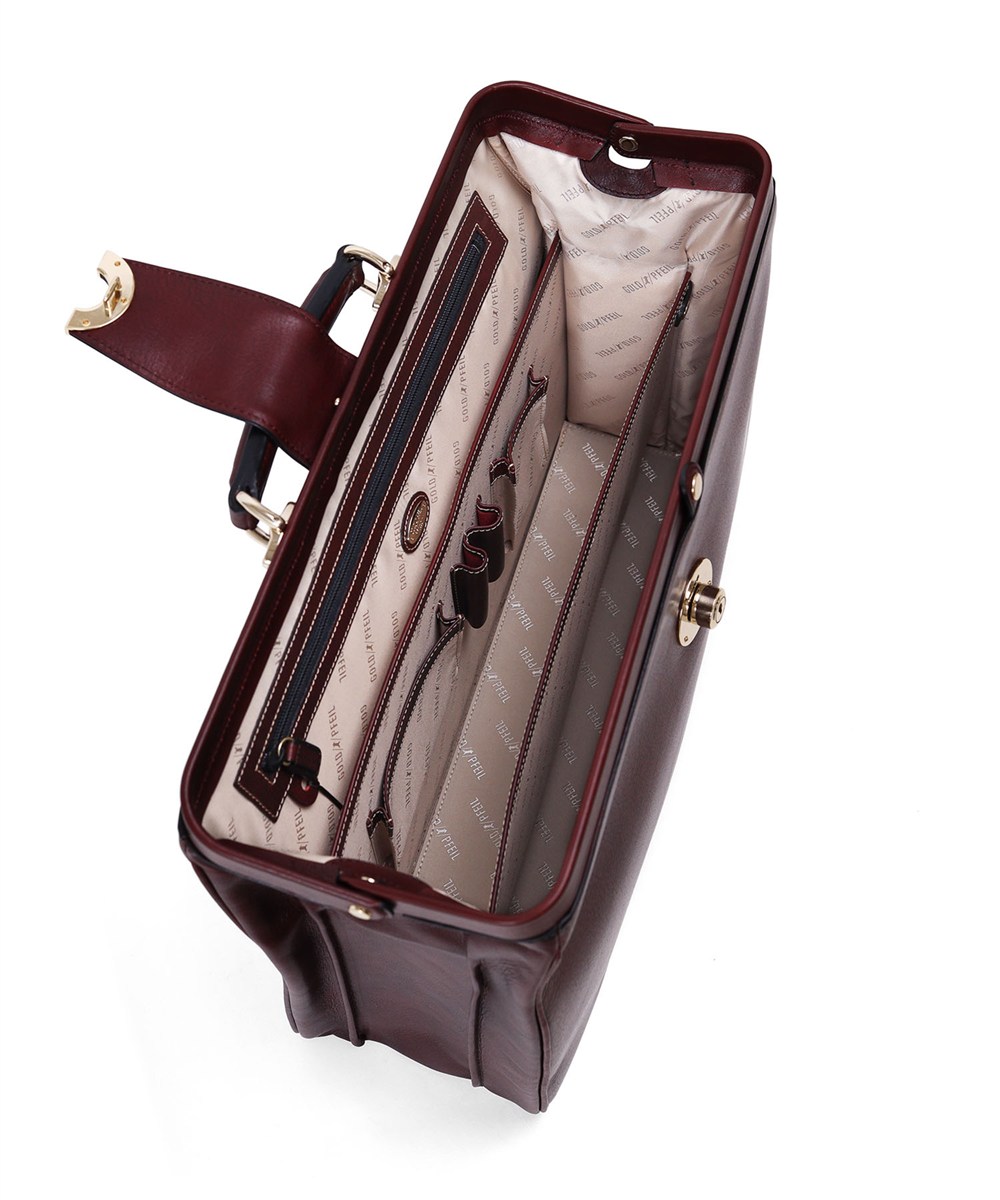 ゴールドファイル オックスフォード レザーダレスバッグ B4