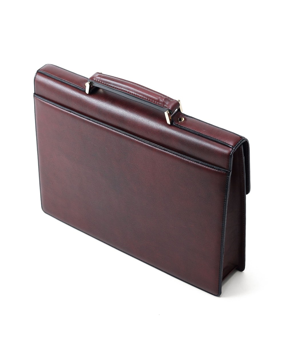 ゴールドファイル オックスフォード レザービジネスバッグ A4 カブセ