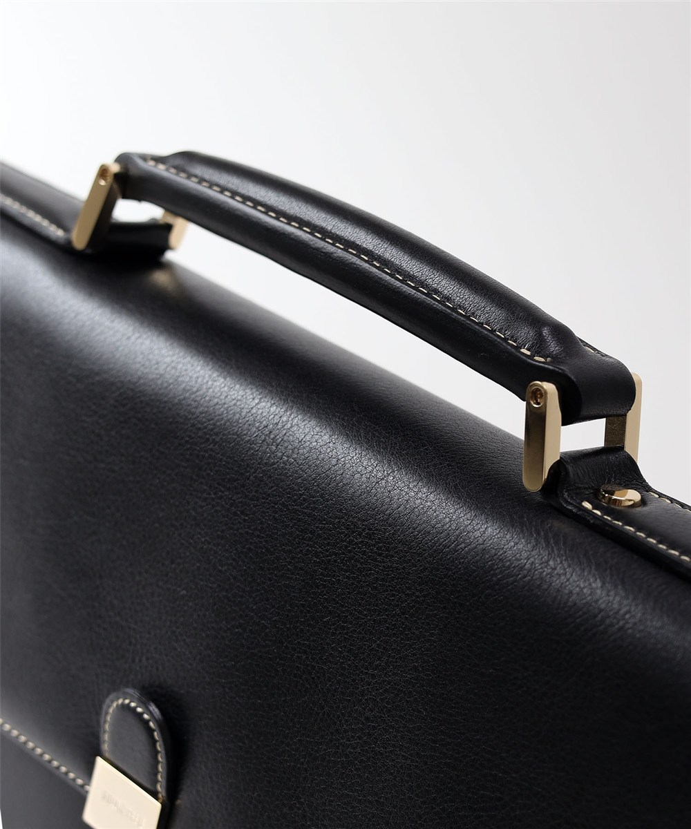 ゴールドファイル オックスフォード レザービジネスバッグ A4 カブセ